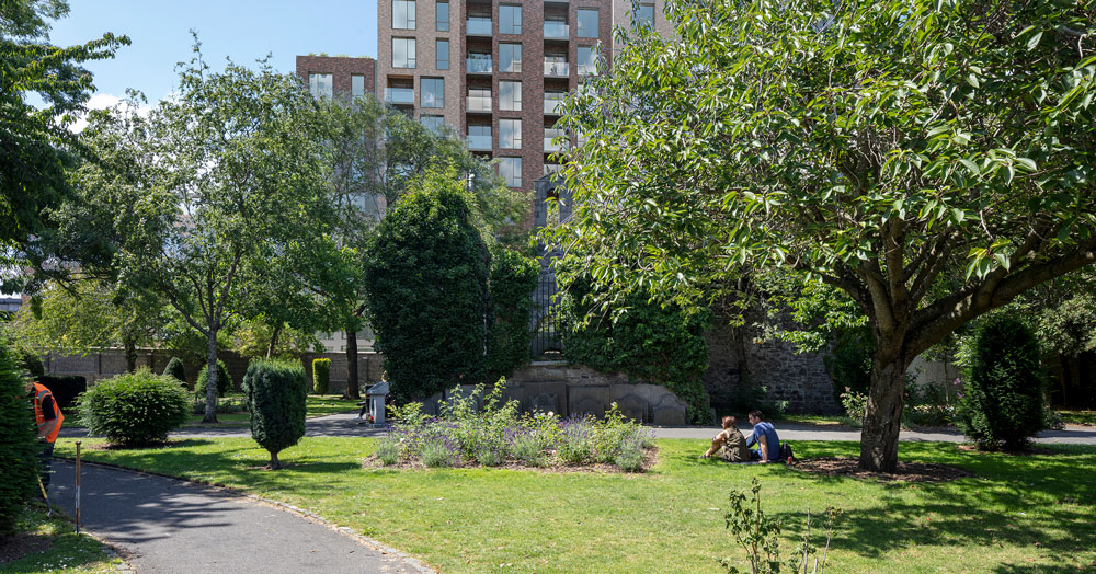 New residential area in the DIT Campus on Kevin Street